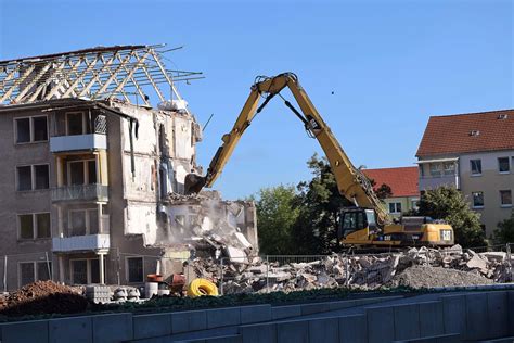 rooftop excavators demolished